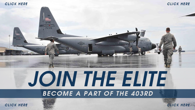 Join the Elite. Become a part of the 403rd. Click here.